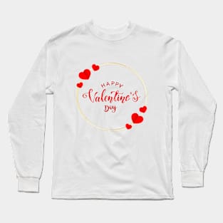 Happy Valentines day Long Sleeve T-Shirt